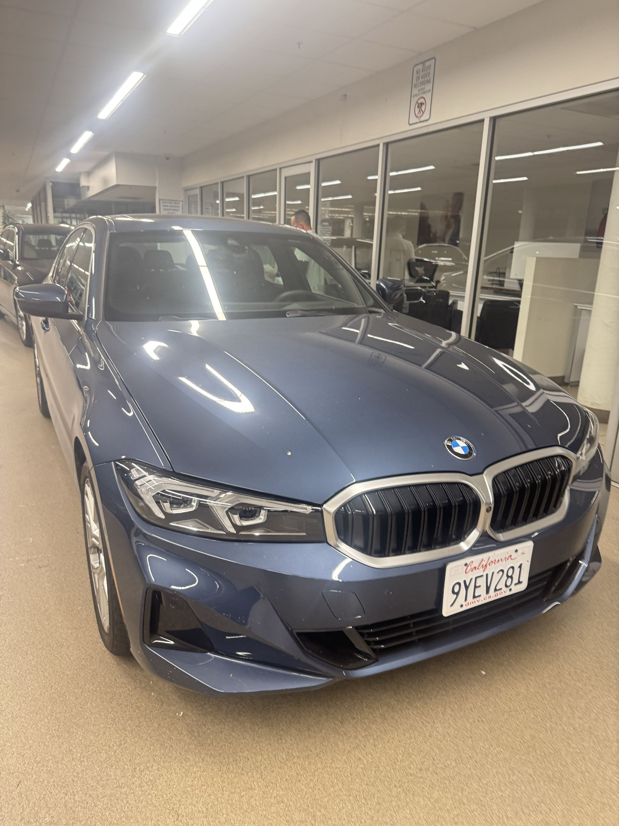 The BMW 3 Series from the employee car program