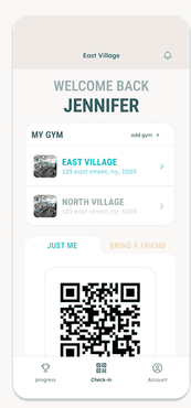 Check-in page, version 3