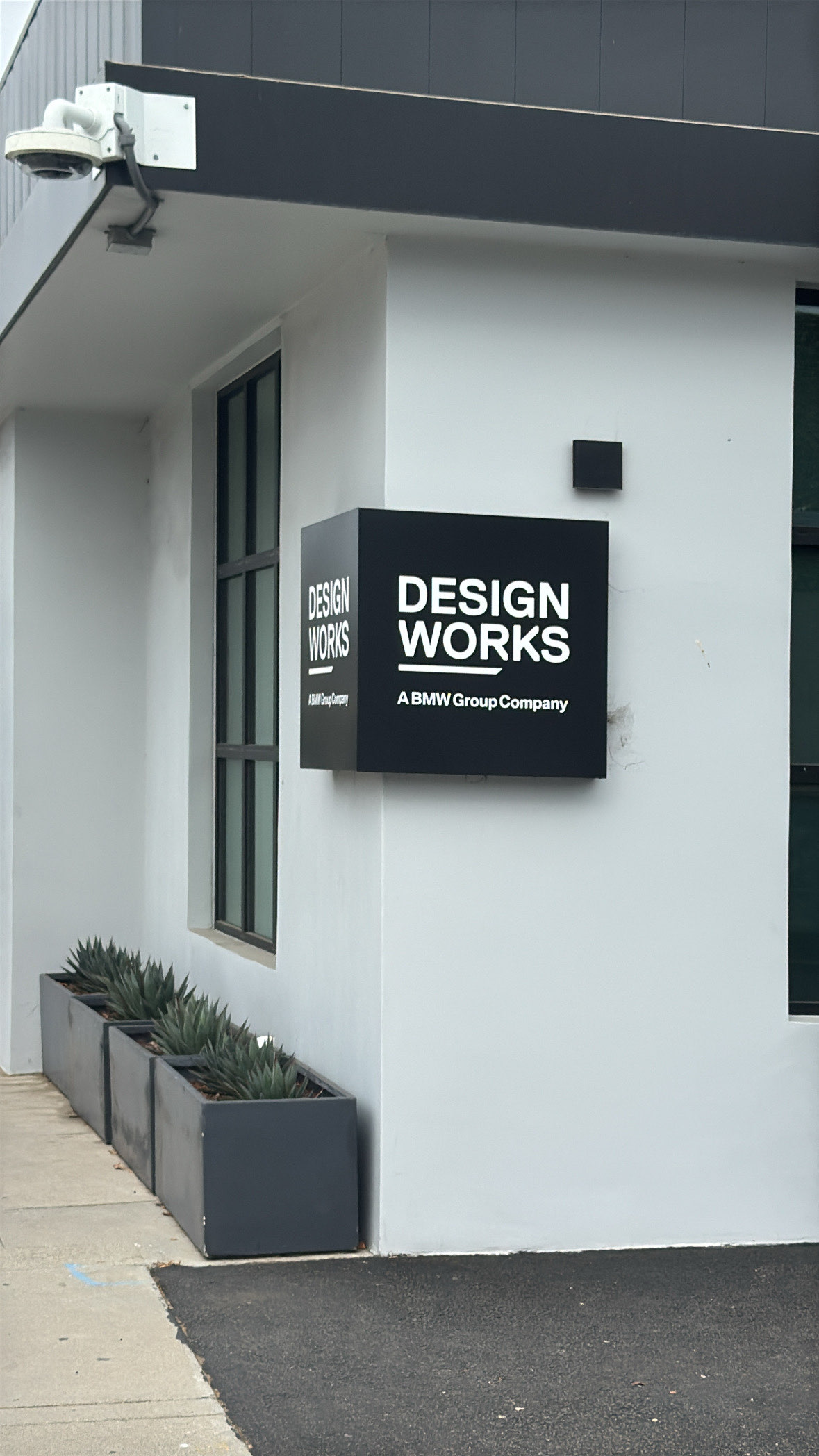 The Designworks studio from the street